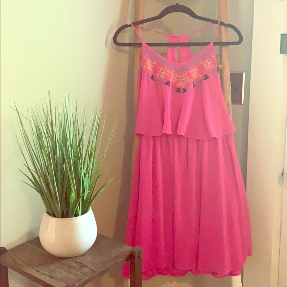 Hot Pink Dress